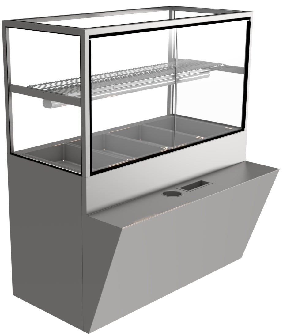 Festive BAKER BAIN MARIE Display Cabinet - Self Serve - Floor Standing