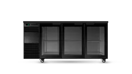 Skope BB.3.GSW BackBar BackBar 3 Glass Swing Door Fridge
