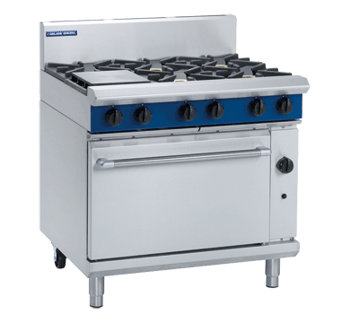 Blue Seal G506D 6 Burner Gas Static Oven