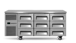 Skope RF7.UBR.3.D9 ReFlex ReFlex 9 Drawer Underbench GN 1/1 Fridge