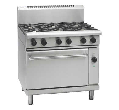 Waldorf RN8610GEC 6 Burner Electric Convection Oven