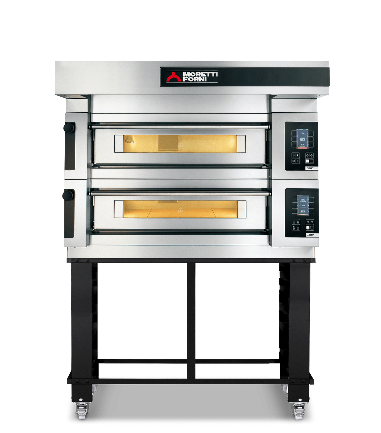 Moretti Forni Serie S – Double Deck Oven on Stand