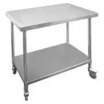 Stainless Steel Mobile Modular Flat Benches