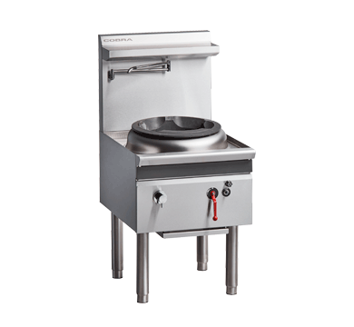 Cobra CW1H-C - 600mm Gas Waterless Wok with 1 Chimney burner
