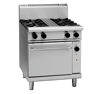 Waldorf RN8510GC 4 Burner Gas Convection Range