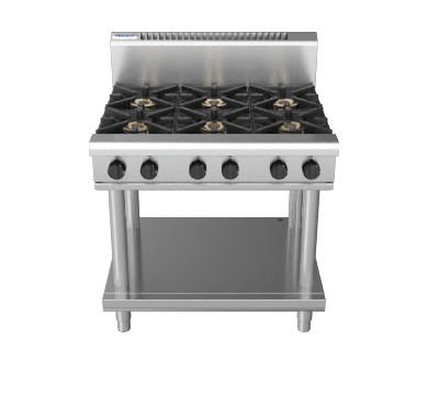 Waldorf RN8600G-LS 6 Burner Gas Hobs