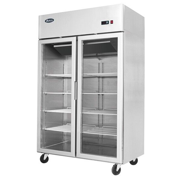 Atosa TOP MOUNTED 2 DOOR FREEZER GLASS DOOR 1314 MM MCF8602